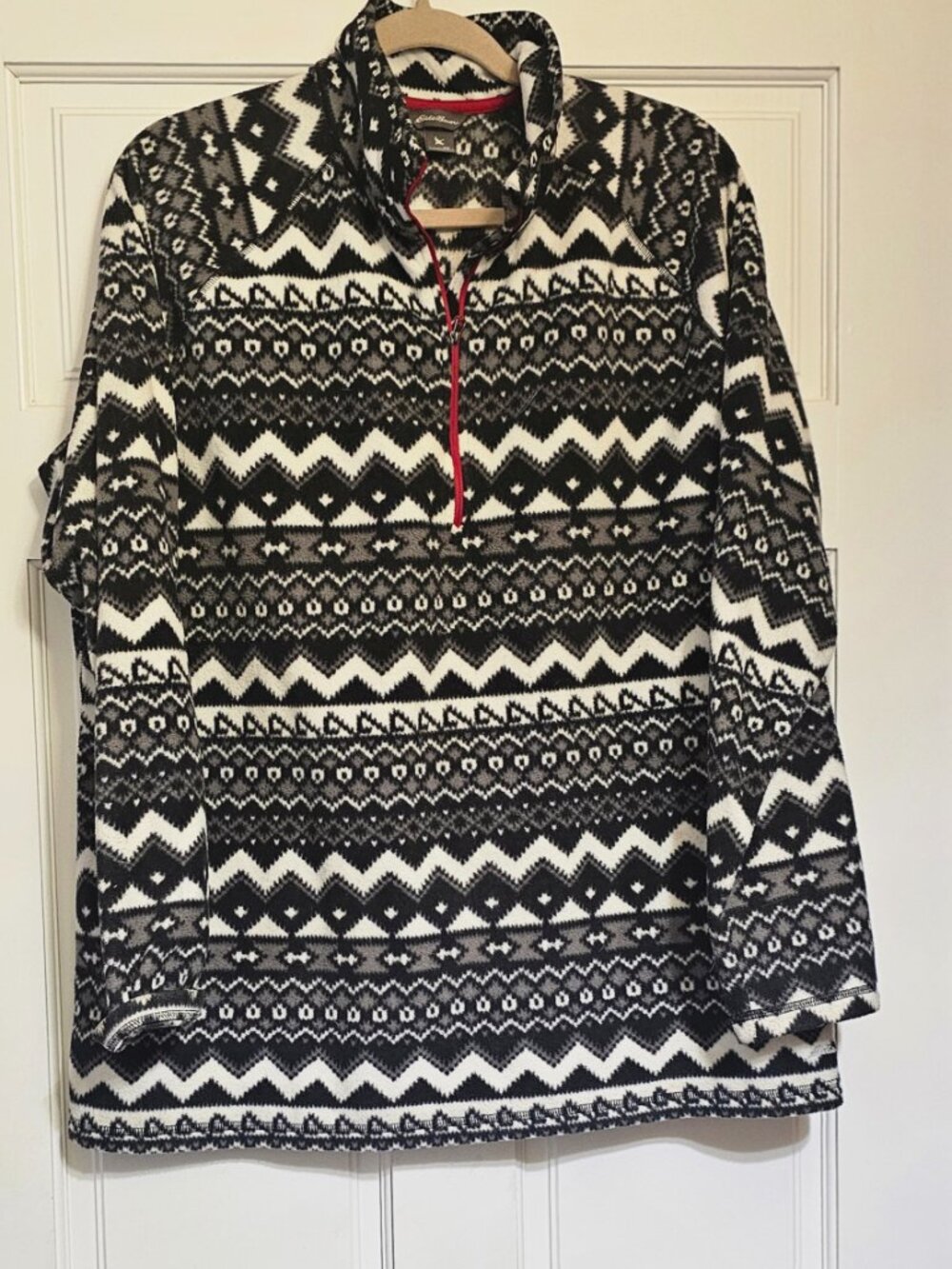 Womens Eddie Bauer Quarter Zip FleecePullover 2X